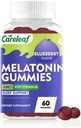Melatonin Gummies Schlafunterstützung für Männer und Frauen Gesundheit Schlaf mit 6mg Melatonin&Vitamin B6 Blueberry Flavor 60 Count
