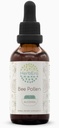 Abeille Pollen A60 Extrait d'alcool à base de plantes Teinture, Pollen d'abeille super concentré (Pollien d'abeille) Pollen séché (2 fl oz)