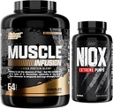 Polvere di proteine del siero di ricerca di Nutrex, infusione del muscolo di cioccolato Whey Isolate Plus Niox Bundle