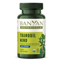 Banyan Botanicals Tranquil Mind – Integratore Biologico con Guduchi, Gotu Kola & Skullcap – Supporta l'Ansia Occasionale & Promuove un Senso di Calma * – 90 compresse – Non OGM Sostenibile Vegan
