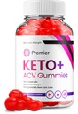 Premier Keto ACV Gummies - Advanced Formula Premiere Keto Plus ACV Gummies Apple Cider Vinegar Premier ACV Recensioni supplemento dieta Uomo Donne (60 Gummies)