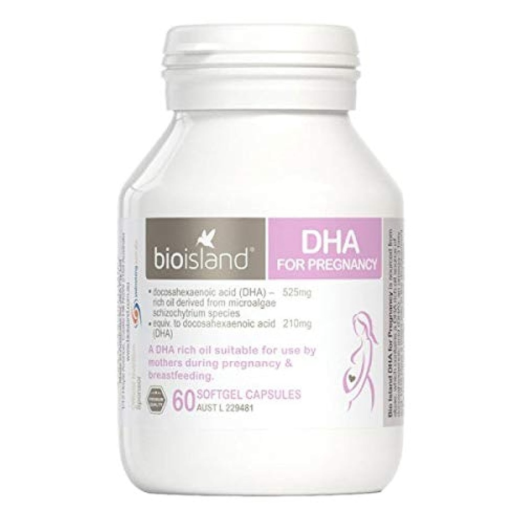 Bioisland DHA pour la grossesse 60 gélules