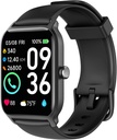 Smart Watch für Männer (Answer/Make Call),Alexa Built-in,1,8"Fitness Tracker mit Herzfrequenz Sleep SpO2 Monitor,100 Sport Mode,5ATM Wasserdichte,Activity Tracker und Smartwatches für iOS und Android Phones