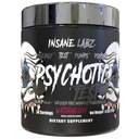 Insane Labz Psychotic Test, High Stim Testosteron Energie und Pump Boosting Pre-Workout Pulver mit DMAE Bitartrate, D Aspartic Acid, Kreatin HCL und Glycerol Monostearate, 30 Portionen, Wassermelone