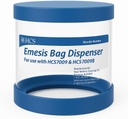 HCS Emesis Sacs Dispensateur - mural, tient 24 HCS Sacs à vomir jetable (non inclus) - comprend Ancres et vis