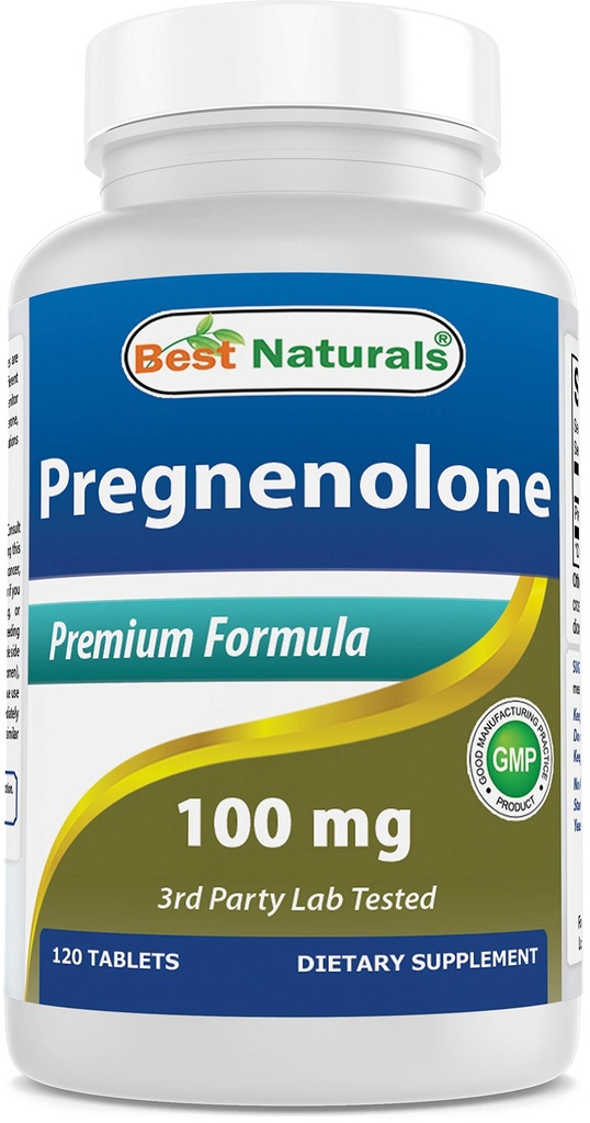 Migliori naturali Pregnenolone 100 mg 120 compresse