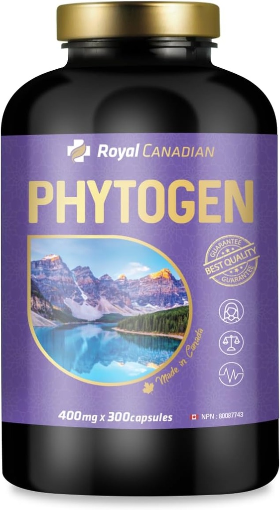 ROYAL CANADIAN Phytogen-Premium Female Hormonal Balance Support Supplement (300 x 400mg Kapseln)