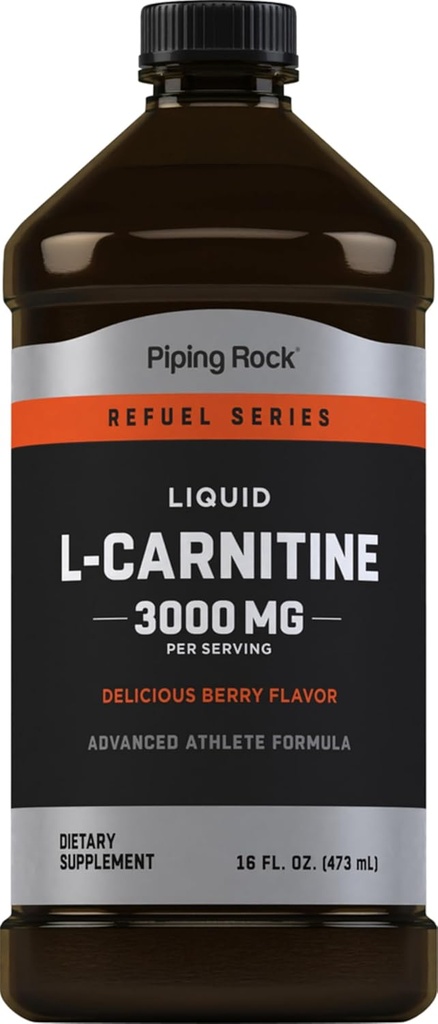 Piping Rock L-Carnitine Liquid.