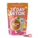 SkinnyBoost 28 giorno Detox Daytime Tea - CITRUS MINT (28 sacchetti di tè) Supporta Metabolismo Boost, Detox, Tutto naturale, Non OGM, Vegan, Keto Friendly