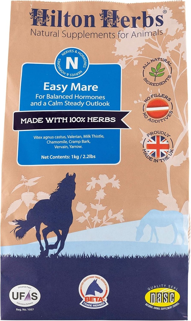 Easy Mare: soutient les hormones équilibrées et le comportement calme