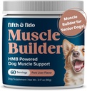 5. & Fido Hundegewichtsspender - High Calorie Protein Pulver für Hunde - Gewichtszunahme Ergänzung für Welpen und Senior Dogs - Unterstützt Muskel- & Energie-Recovery - 3.17 oz (60 Servietten)