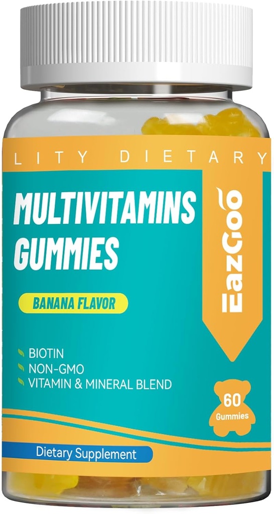 Multivitaminici per le donne e gli uomini, pancia multi vitamine per adulti giornalieri, supporto nutrizionale Vegan - 60 conte