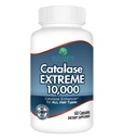 Best Earth Naturals Catalase Extreme Supplement 10.000 mit Saw Palmetto, Biotin, Fo-Ti, PABA - Haarergänzungsmittel für starkes Haar - 60 Kapseln (30-Day Supply)