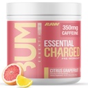 RAW Pre-Workout Powder, Essential CHARGED (Citrus Grapefruit) - Preworkout Supplement for Men, Women - Supports Focus, Mood, Performance - Caffeine, Alpha-GPC, L-Citrulline, Beta Alanine (25 Servings)