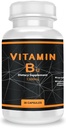 QEI Vitamin B12 1000mg, unterstützt Energiemetabolismus und Nervous System Maintainance, Vitamin Supplement, 30 Kapseln
