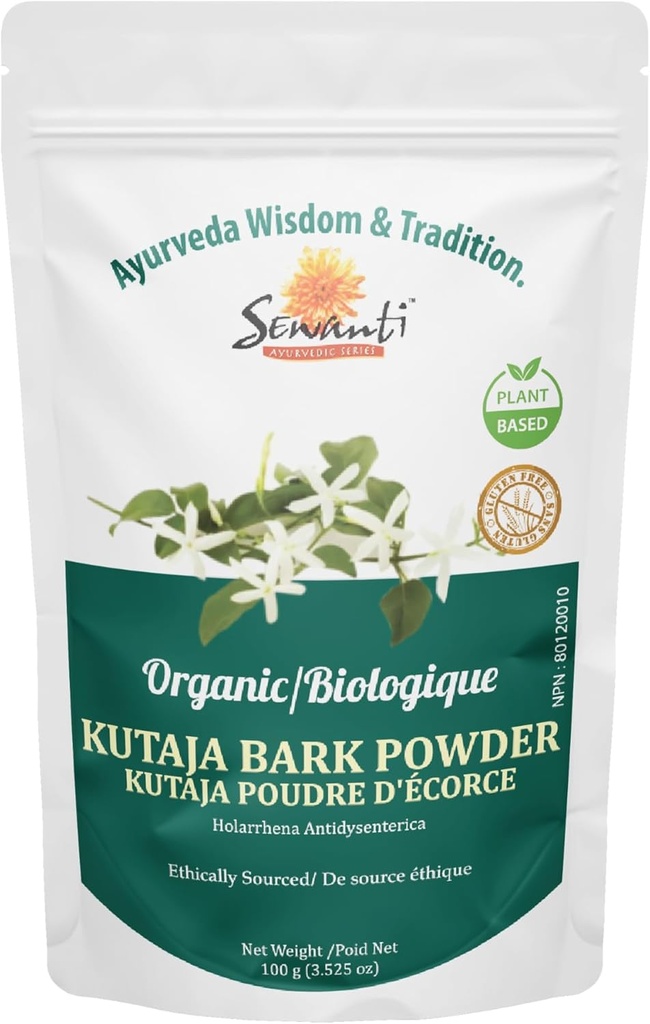 Sewanti Kutaja Bark Pulver - Hohe Potenz 100% natürliche Kräuterergänzung für Verdauungskomfort - 100g