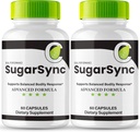Zucchero Sync Capsule, ZuccheroSync Glyco Optimizer Supplement, Sugar Sync Joint Optimizer - Massima resistenza, Zucchero Sync Gluco Cleanse Detox Advanced Formula, SugarSync Glycol Recensioni (2 Pack)