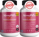 Supplément de soutien à la ménopause MénoPhix Max Premium, 40 milliards UFC, force supplémentaire, 180 capsules (2)