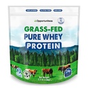 Opportuniteas Grass Fed Whey Protein Powder Concentrate - 1 Ingrediente - Pure Protein Supplement for Drink, Smoothie, Shake, Cooking & Baking - Non OGM, Ormone Free & Gluten Free - 2.5 lbs