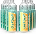 GHT - Elementi di ossigeno Max Ossigeno Liquido Gocce in 1 bottiglia di oncia, Supplemento portatile - Bolster Endurance e Stamina, Pulire Celle (8 Pack)