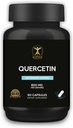 Klever Lifestyle | Quercetin mit Bromelain Supplement | Antioxidante Eigenschaften, Gehirngesundheit | 60 Kapseln | 800mg pro Servieren