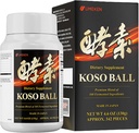 Koso Ball infusé avec Pure 160 ingrédients fermentés, soutient la santé de l'estomac et de l'intestin, la santé immunitaire, suppléments japonais pour le bien-être global et la nutrition équilibrée, petites 342 pièces, paquet de 1