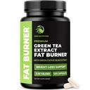Pillole di perdita di peso di tè verde per le donne e gli uomini | 45% EGCG | Bruciatore grasso di stomaco, Metabolismo Booster & Appetite Suppressant | Pillole di dieta di bruciatore grasso di tè verde | Integratori di perdita di peso Vegan | 120 Ct