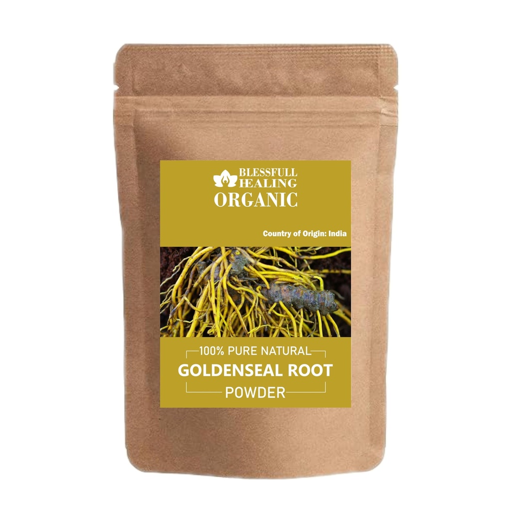 Bio Goldenes Wurzelpulver 100% reine natürliche 100 Gramm / 3.52 Unze