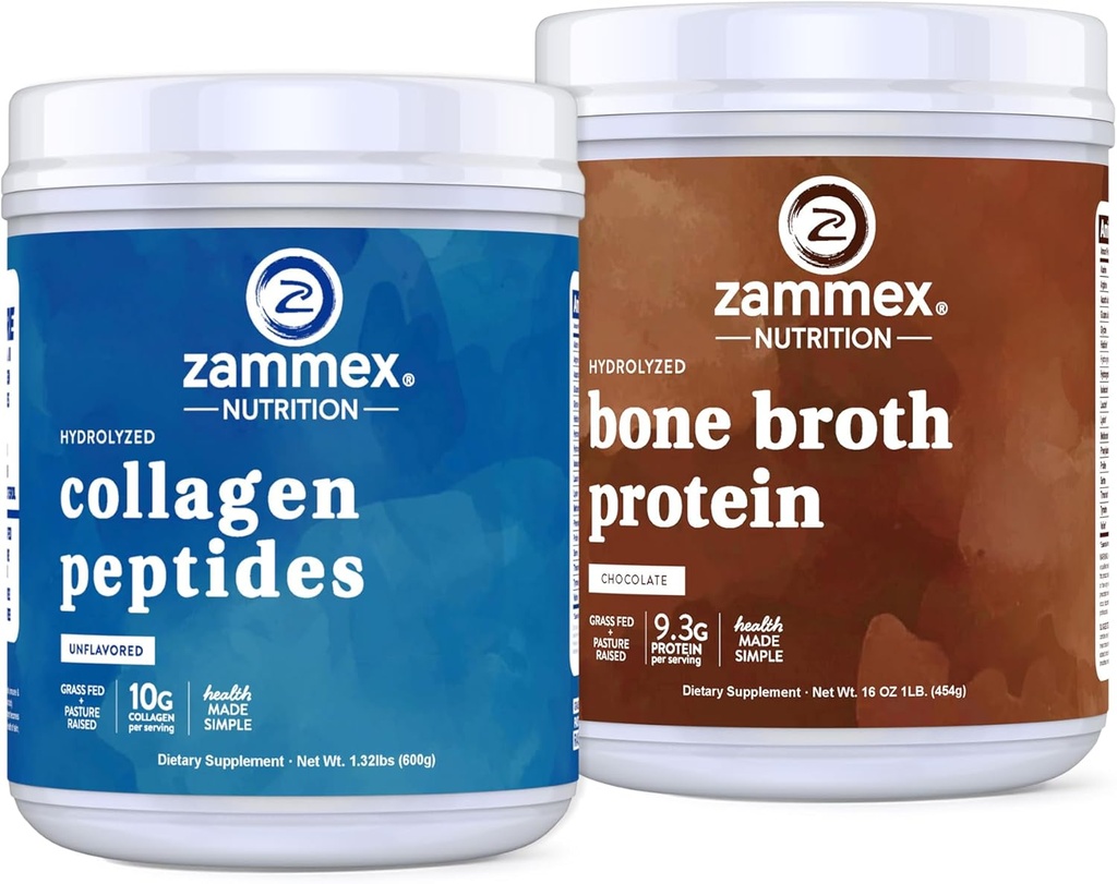 Peptidi di collagene di Zammex + polvere di brodo di cioccolato