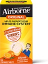 Compresse masticabili della vitamina C di 1000mg dell'aria con zinco, supplemento di supporto immunitario con potenti antiossidanti vitamine A C & E - 64 compresse masticabili, aroma di agrumi