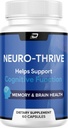 Neuro Thrive Brain Supplement, Neuro Thrive for Memory Formula, Neuro-Thrive PQ per ridurre gli effetti negativi della nebbia cerebrale, Neuro-Thrive Cognitive Function, NeuroThrive Recensioni (60 capsule)