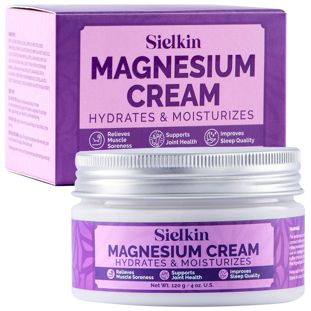 Magnesium Leg Cream: Magnesium Butter für süßen Schlaf