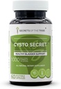 Segreti della Tribù - Cysto Secret, Supporto per la vescica sana, Miscela di Integratore di erbe (60 capsule)