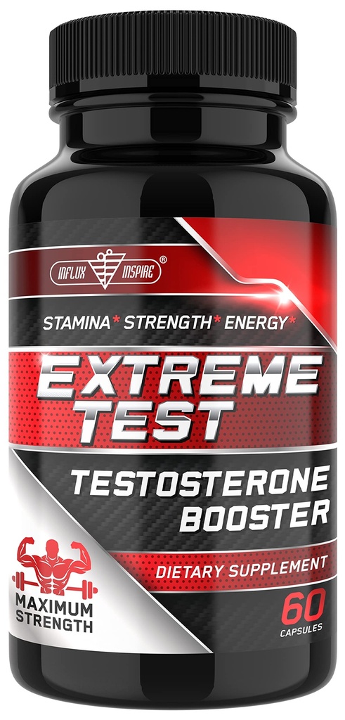 Booster di testosterone per gli uomini - pillole di aumento del maschio - flusso sanguigno rapido, crescita del muscolo, stamina, resistenza e resistenza - aumentare le prestazioni e l'azionamento - terza parte testato - 60 capsule