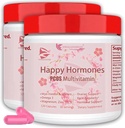 Nuovo aggiornamento PCOS Multivitamin,2024 Multivitamin,Equilibrio di ormone per il supporto di donne-ciclo Supplementi-Menopause e supporto Mood Supporto PMS Supporto per le donne (240 capsule (pacchetto di 2))
