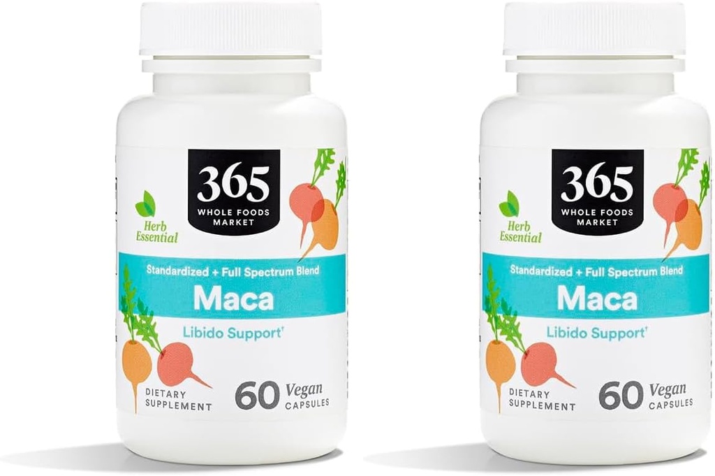 365 da Whole Foods Market Maca, 60 CT (Pack of 2)