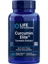 Prolongation de la durée de vie Curcumin Elite Turmeric Extract, 60 Compte
