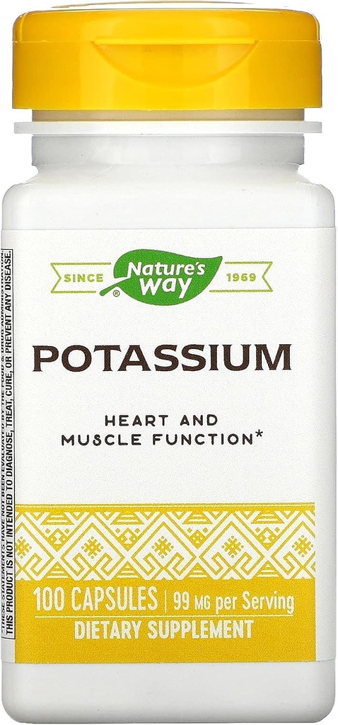 Natural Way Potassium Complex, 100 Caps