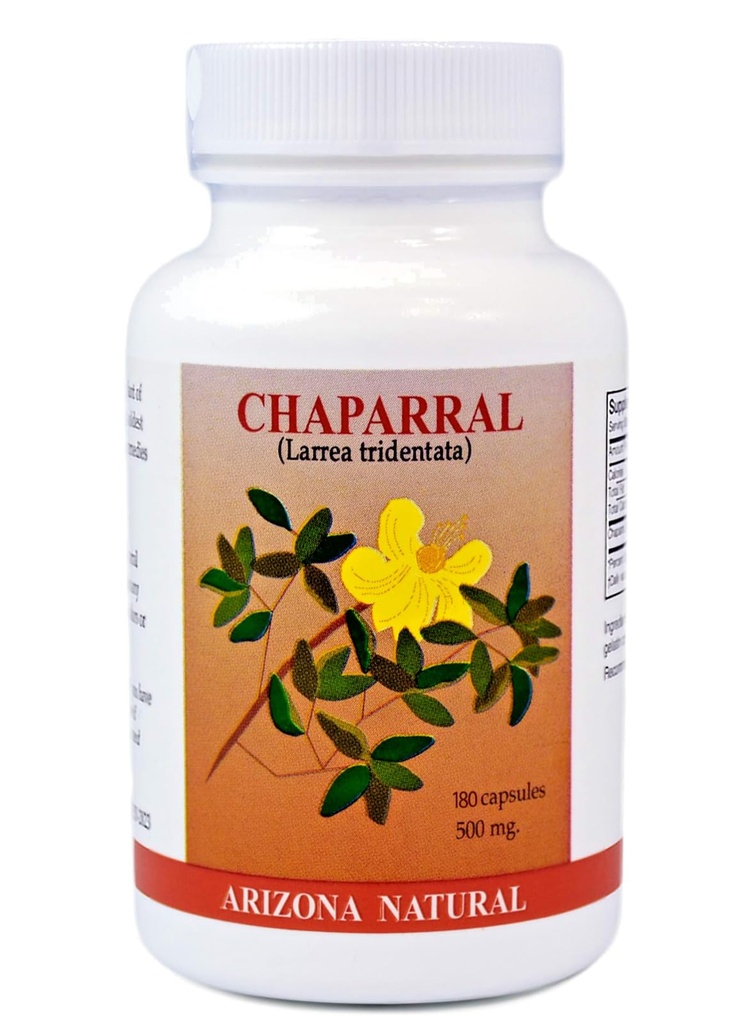 Chaparral (Larrea tridentata), 500 mg, 180 Kapseln