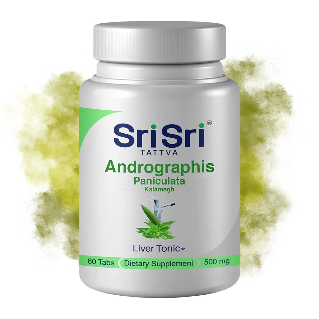 Andrographis Paniculata Integratori – 60 Tablets Plant Based Herbals Respiratory Wellness – Immune Strength Andrographis Tablets Restorative – 500 Mg Organic Green Chiretta Herb