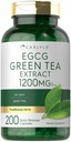 Carlyle EGCG Green Tea Extract Supplement | 1200mg | 200 Kapseln | Non-GMO und glutenfrei