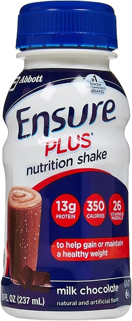 Assicurare Plus Nutrition Shake Bottiglie - Cioccolato al latte - 8 oz - 6 pk