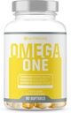 OmegaOne Omega-3 Fish Oil Supplement by NutraOne (90 500mg Fish Oil Pills)