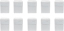 pour Siemens/Signia 2.0 Mini Receiver Wax Guards Filtres Accessoires d'Aid auditif Cerumen Stop Cleaning Tool Remplacements #10966257 10-Pack/80 Filtres (Sony C10 & E10 Compatible)