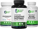 Healthy Gut 30 Day Leaky Gut Bundle | HoloZyme, 180 Kapseln, HoloImmune, 30 Kapseln, und Tributyrin-X, 90 Softgels