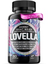 Hornygoatweed Women - Libido Booster für Damen, Stimmung, Energie, Fast Acting Libido Supplement w. Maca Root, Weiblich Libido Booster w. Ginseng, Tribulus, Hormon Balance Support, Enhancer Pills - 60ct USA