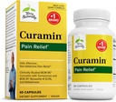 Terry naturellement Curamin - Supplément Curcumine pour la circulation et le soutien endorphine - Soutien pour le malaise occasionnel - Aide les muscles sains - 60 capsules