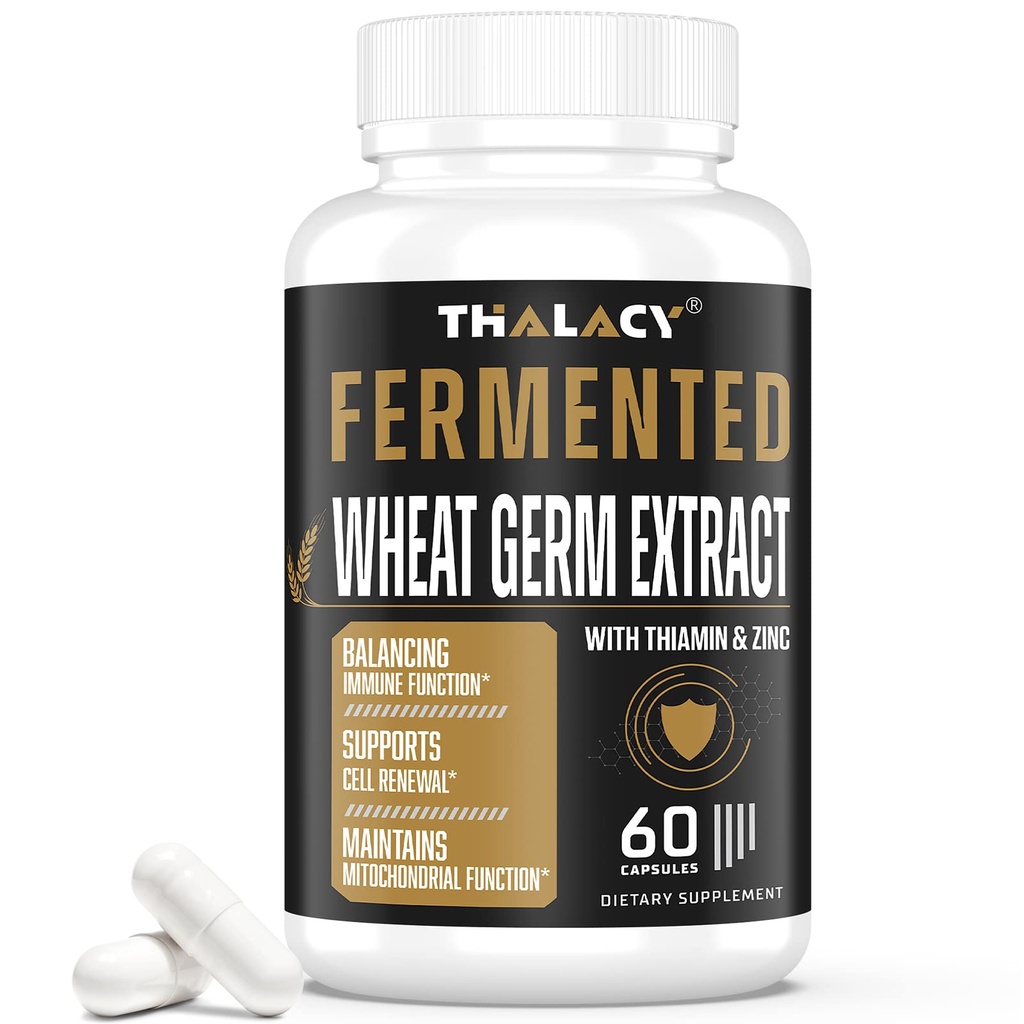Spermidina Integratori 13mg - 1300mg Estratto di Germa di Grano Capsule Potente Formula con Maggiore Contenuto di Spermidina e Zinco per Invecchiamento sano, Sistema immunitario giornaliero e Rinnovamento cellulare, 120 Capsule
