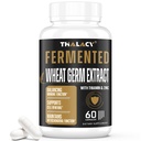 Spermidin-Ergänzungen 13mg - 1300mg Wheat Germ Extract Kapseln Potent Formel mit höherem Spermidingehalt und Zink für gesundes Altern, tägliches Immunsystem und Zellerneuerung, 120 Kapseln