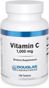 Douglas Laboratories Vitamin C | Wasserlösliche Antioxidantien-Ergänzung zur Unterstützung der Immunfunktion und der normalen Wundheilung* | 100 Tabletten